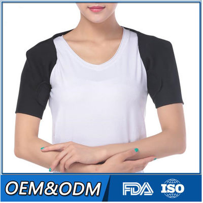 China Comfortable Shouldersback Posture Brace Precision Neoprene Cloth Material supplier