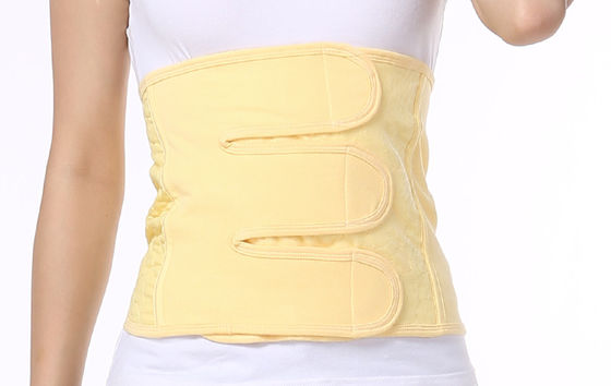 China Yellow Postpartum Belly Belt Prevent Visceral Ptosis Help Body Function Restored supplier