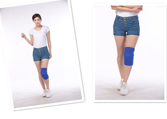 China Open Design Knee Support Brace Thicker Sponge Pad With Non - Slip Silicone supplier