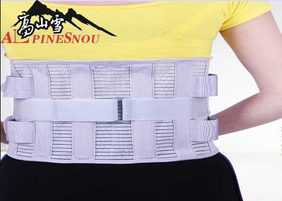 China High Waist Support Belt With High Elastic Fish Silk Cloth And Steel Plates supplier
