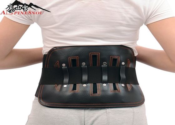 China Leather Sports Lumbar Support Belt For Back Pain , S - XL Size Custom supplier