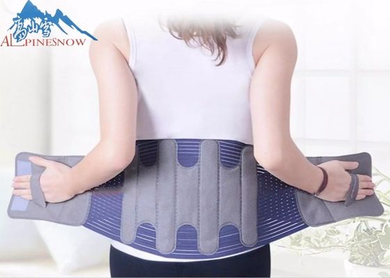 China Breathable Adjustable Lower Lumbar Back Brace Support Belts Nylon Material supplier