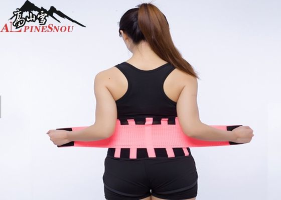 China Curves Trimming Waist Support Brace Breathable Neoprene For Men / Woman supplier