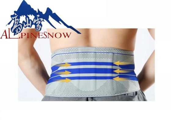 China Breathable 3D Silicone Elastic Waist Support Belt Guard Adjustable Back Protector supplier