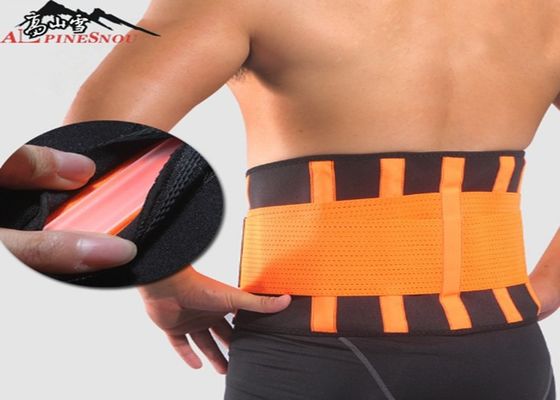 China High Permeability Net Cloth Lower Back Support Belt , Posture Back Brace Tummy Trimmer supplier