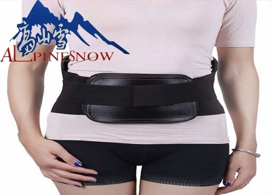 China Breathable Posture Corrector Lumbar Support Steel Leather Back Support Back supplier