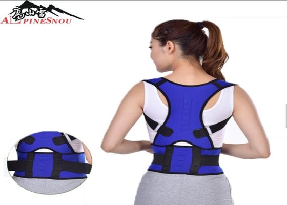 China Daily Life Waist Back Support Belt Fully Adjustable For Adults / Humpback supplier