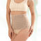Beige Maternity Postpartum Support Belt Neoprene Composite Cloth Material supplier