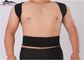 Black Correct Posture Breathable Supporting Waist Support Belt Unisex Waist And Back Support supplier