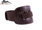 Leather Waist Back Support Belt Adjustable Waist Protection Belt ZY-005 supplier