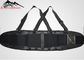 Portable Lower Lumbar Back Brace Support Belts , Black Back Protection Belt supplier