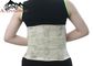 Yellow Breathable Waist Support Belt With Steel Plate , ISO FDA Approved supplier