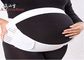 Comfortably Elastic Fish Ribbon Pregnant Women Waist Belt Breathable White Color supplier