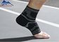 Elastic Knitting Compression Ankle Bandage Support With Silicone for Sport Body Protector supplier