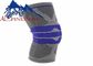Compression Knee Sleeve 3D Silicone Pads Knee Support Brace High Elastic Fabric supplier