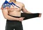 Black Neoprene Medical Maist Trimmer Belt  Sport Back Support Belt For Relief Lower Back Pain supplier