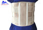 Yellow Color Supportive Waist Back Support Belt For Waist Injury supplier