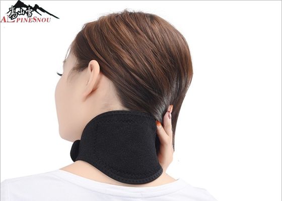 China Black Magnetic Tourmaline Adjustable Magnet Therapy Products Self-heated Neck Support Brace supplier