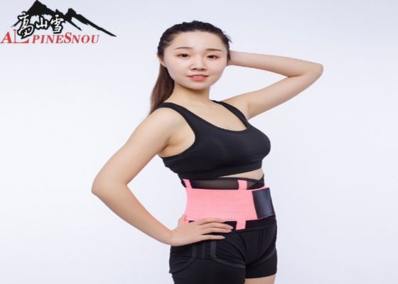 China Durable Adjustable Slimming Belt / Lumbar Belt Waist Support Lower Back Brace For Back Spine Pain supplier