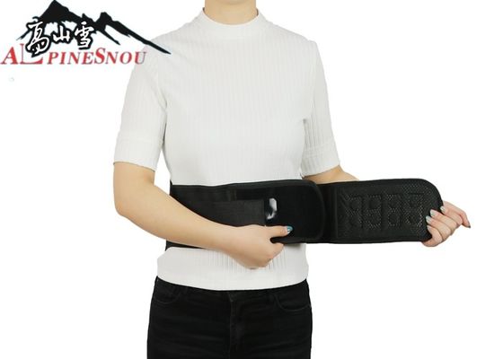 China Dot Matrix Massage Waist Support Belt With Steel Plate S M L XL Size supplier