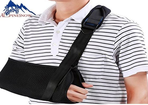 China Black Arm Sling Shoulder Support Brace Immobilizer Adjustable Extra Support Comfortable supplier