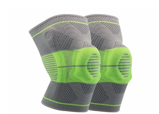 China Knitting 3D Flat Sport Knee Support T Elastic Breathable Color Customized supplier