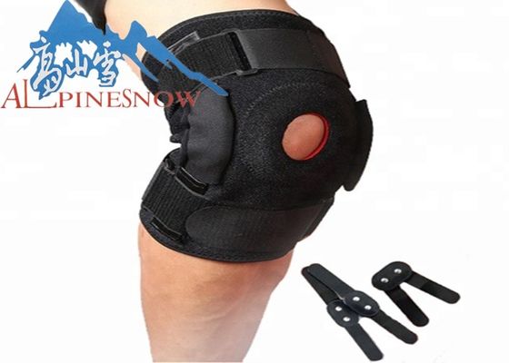 China Neoprene Waterproof Rom Hinged Adjustable Knee Brace Sports Protector Open Patella Support supplier