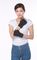 Gym Sports Protective Gear / Half Finger Glove For Dumbbell Exercise Weight Lifting supplier