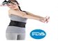 Breathable Elastic Waist Support Belt , Black Back Braces For Lower Back Pain supplier