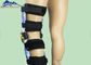 Black Adjustable Knee Support Band Orthopedic Leg Support For Fracture Rehabilitation supplier