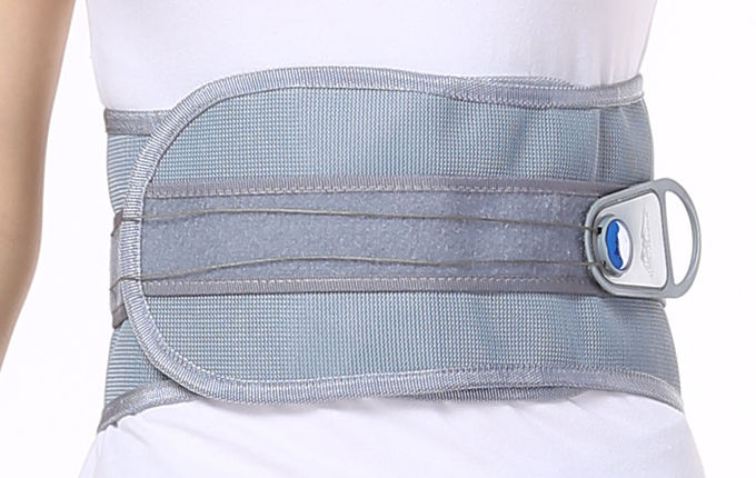 Woven Fabric Waist Support Belt / Lumbar Support Brace Perfect Fit Body